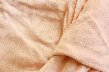 Простыня на резинке LightHouse, махра, 160х200 см, персиковый (46685) - Pampik - 3