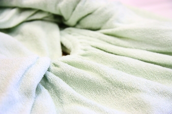 Простыня на резинке LightHouse, махра, 160х200 см, бирюзовый (46722) - Pampik - 3