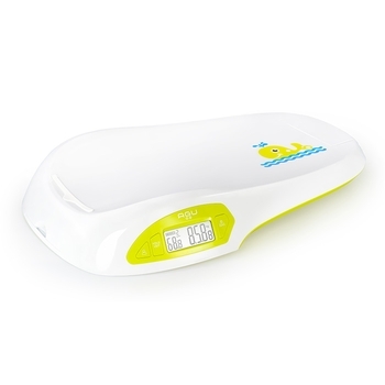 Електронні дитячі ваги AGU BSS1 Wally з ростомером (7640187397086) - Pampik