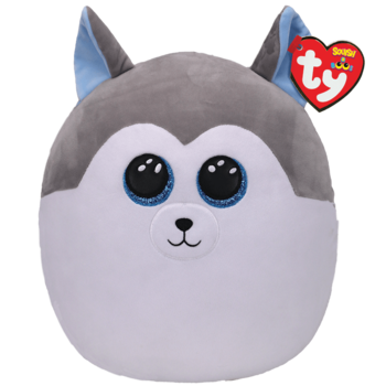 М'яка іграшка TY Squish a Boos Хаскі SLUSH, 31 см (39193) - Pampik