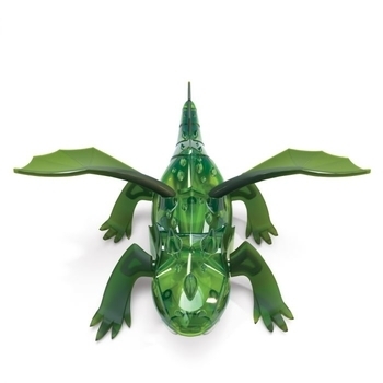 Наноробот Hexbug Dragon Single на ИК-управлении, зеленый (409-6847_green) - Pampik