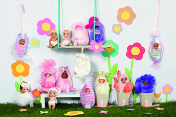 Подарок. Игровой набор-сюрприз Zapf с куклой Baby Born Очаровательный сюрприз W4 - Дивный сад (904244-А) - Pampik - 6