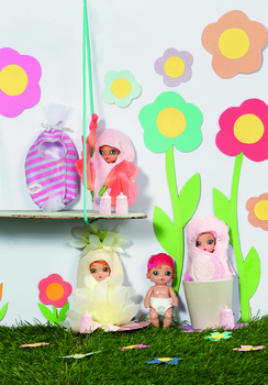 Подарок. Игровой набор-сюрприз Zapf с куклой Baby Born Очаровательный сюрприз W4 - Дивный сад (904244-А) - Pampik - 11