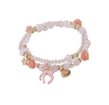 Набір браслетів Great Pretenders Rose Deer Charm, 2 шт. (84305) - Pampik
