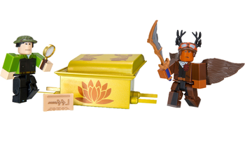 Ігрова колекційна фігурка Jazwares Roblox Game Packs Escape Room The Pharoah's Tomb W8 (ROB0336) - Pampik