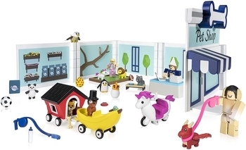 Игровая коллекционная фигурка Jazwares Roblox Deluxe Playset Adopt Me Pet Store W6 (ROG0177) - Pampik - 4