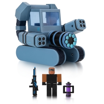 Ігрова колекційна фігурка Jazwares Roblox Large Vehicle Tower Battles ZED W8 (ROB0340) - Pampik