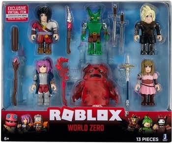 Игровая коллекционная фигурка Jazwares Roblox Multipack World Zero W8 (ROB0361) - Pampik - 5