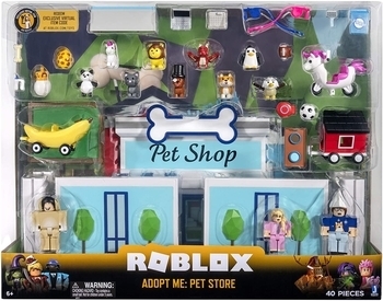 Игровая коллекционная фигурка Jazwares Roblox Deluxe Playset Adopt Me Pet Store W6 (ROG0177) - Pampik