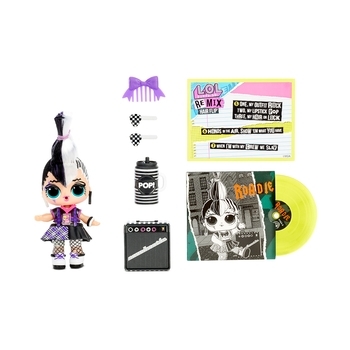 Акційний ігровий набір з двох ляльок L.O.L Surprise W1 серії Remix Hairflip Музичний сюрприз (566960-А) - Pampik - 9