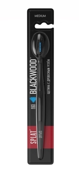 Зубная щетка Splat Special Blackwood, средняя, черный с синим - Pampik