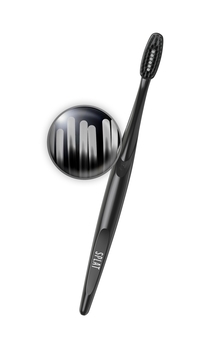 Зубная щетка Splat Special Blackwood, средняя, черный с белым - Pampik - 3