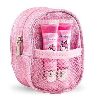 Набор косметики Martinelia Shimmer Paws Mini Bag&Lipgloss Set (30495) - Pampik - 2