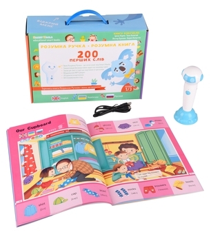 Стартовий навчальний набір Smart Koala 200 перших слів (SKS001BW) - Pampik - 2