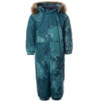 Термокомбинезон Huppa Keira, р.104, зеленый (31920030-03327-104) - Pampik - 2