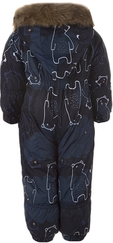 Термокомбинезон Huppa Keira, р.98, темно-синий (31920030-03386-098) - Pampik - 2