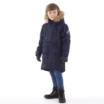 Парка Huppa David, р.116, темно-синий (12270020-00086-116) - Pampik - 10