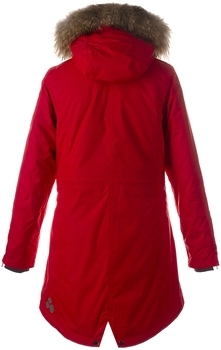 Парка Huppa Vivian 1, р.S, красный (12498120-70004-00S) - Pampik - 3