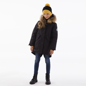 Термопальто Huppa Vivian 1, р.122, черный (12490120-00009-122) - Pampik - 9