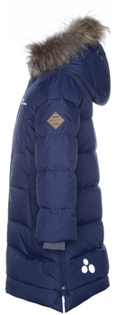 Пальто-пуховик Huppa Parish, р.152, темно-синій - Pampik - 5