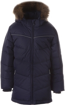 Куртка-пуховик Huppa Moody 1, р.152, темно-синий (17470155-00086-152) - Pampik