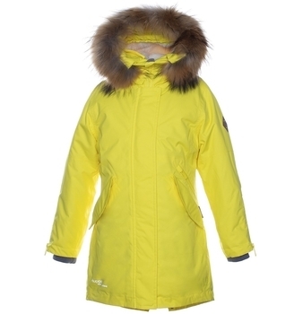 Термопальто Huppa Vivian 1, р.152, жовтий (12490120-70002-152) - Pampik