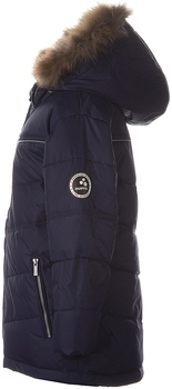 Куртка-пуховик Huppa Moody 1, р.128, темно-синий (17470155-00086-128) - Pampik - 3