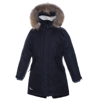 Термопальто Huppa Vivian 1, р.152, черный (12490120-00009-152) - Pampik