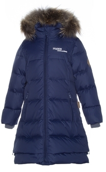 Пальто-пуховик Huppa Parish, р.146, темно-синий - Pampik - 2