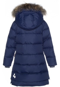 Пальто-пуховик Huppa Parish, р.152, темно-синій - Pampik - 12