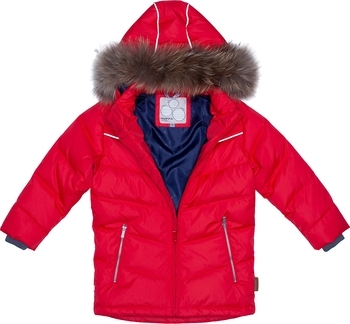 Куртка-пуховик Huppa Moody 1, р.140, червоний (17470155-70004-140) - Pampik - 2