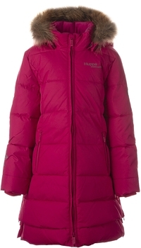 Пальто-пуховик Huppa Parish, р.152, фуксия (12470055-00063-152) - Pampik - 4