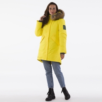 Парка Huppa Vivian 1, р.S, желтый (12498120-70002-00S) - Pampik - 4