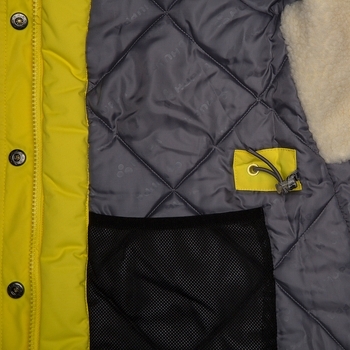 Термопальто Huppa Vivian 1, р.140, желтый (12490120-70002-140) - Pampik - 7