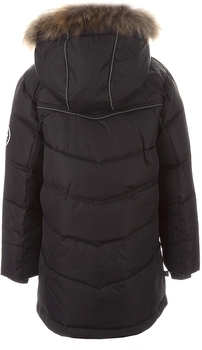 Куртка-пуховик Huppa Moody 1, р.134, темно-сірий - Pampik - 3