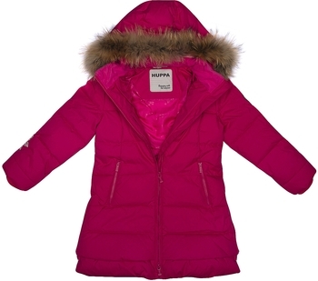 Пальто-пуховик Huppa Parish, р.128, фуксія (12470055-00063-128) - Pampik - 7