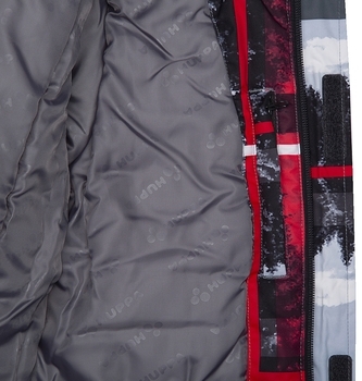 Термокомплект Huppa Dante 1, р.116, темно-серый с красным (41930130-02404-116) - Pampik - 5