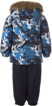 Термокомплект Huppa Avery, р.92, темно-синій (41780030-02535-092) - Pampik - 2