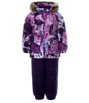 Термокомплект Huppa Avery, р.98, фіолетовий (41780030-01453-098) - Pampik