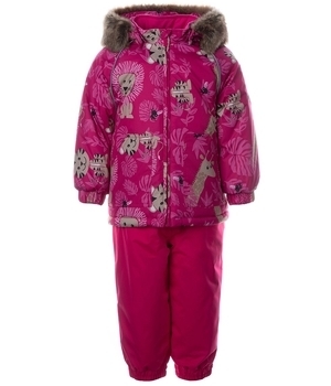 Термокомплект Huppa Avery, р.80, фуксія (41780030-03063-080) - Pampik