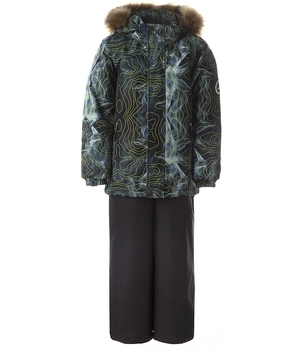 Термокомплект Huppa Dante 1, р.98, темно-серый (41930130-02918-098) - Pampik