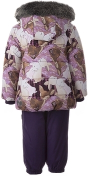 Термокомплект Huppa Belinda 1, р.98, фіолетовий з бордовим (45090130-03434-098) - Pampik - 2