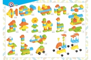 Конструктор ТехноК, 90 деталей (6573) - Pampik - 4