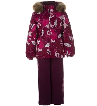 Термокомплект Huppa Wonder, р.104, бордовий (41950030-04034-104) - Pampik