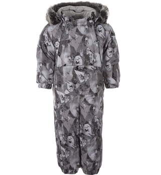 Термокомбінезон Huppa Reggie 1, р.80, світло-сірий (36020130-02628-080) - Pampik