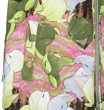 Термокуртка Huppa Melinda 1, р.98, зелений з рожевим (18220030-03447-098) - Pampik - 5