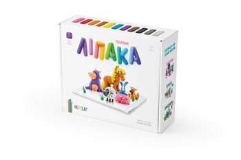 Подарок. Интерактивный набор с пластилином Липака Животные (523588) - Pampik