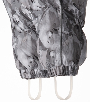 Термокомбінезон Huppa Reggie 1, р.86, світло-сірий (36020130-02628-086) - Pampik - 3