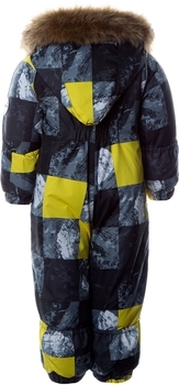 Термокомбінезон Huppa Keira, р.86, жовтий з сірим (31920030-02002-086) - Pampik - 2