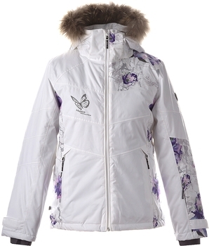 Зимняя куртка Huppa Celia, р.152, белый (18350030-04220-152) - Pampik
